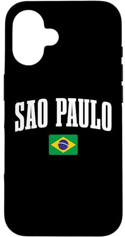 Sao Paulo Brasilien Brasilien Flagge Brasilien Pride Hülle für iPhone 16