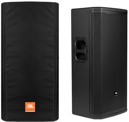 JBL PRX925-CVR Deluxe Padded Carry Case for PRX925 Speakers Water Resistant Durable with Handle Openings - Black
