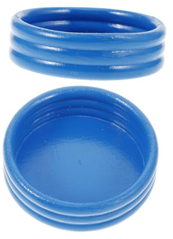 ibasenice 2pièces Lot de Miniatures pour Maison De Poupée Meubles Décorations De Plage Accessoires De Jouet Modèle De Piscine pour Collectionneurs