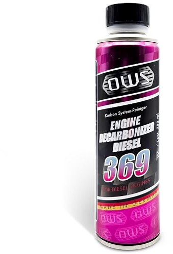 Flotex OWS 369 Engine Decarbonizer Diesel Additiv 3x300ml | Motorspülung & Drosselklappenreiniger | Entfernt Ablagerungen in Ventilen & Einspritzdüsen | Reduziert Verbrauch & Emissionen