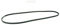 Bauknecht Whirlpool Keilrippenriemen, Riemen, Antriebsriemen 1207J4E, 1207J4EL, 1207 J4 EL für Waschmaschine - 481235818204 ersetzt 1197PJ6EL, 1197 PJ 6 EL