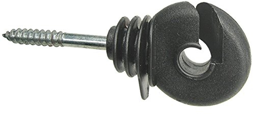 VOSS.farming 100 x Isolateurs annulaires Classic, Noir