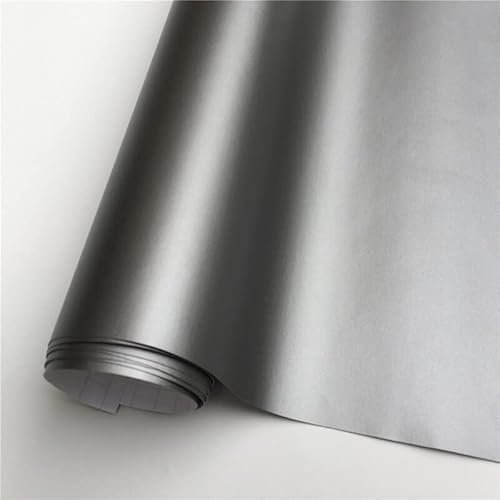 Matte Grey Car Vinyl Wrap Sheet Film Car Wrapping Sticker 'Air Bubble Free' 3M x 1.52M