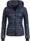 Navahoo Damen Damen leichte Übergangsjacke Steppjacke mit Kapuze Kimuk Navy Gr. S