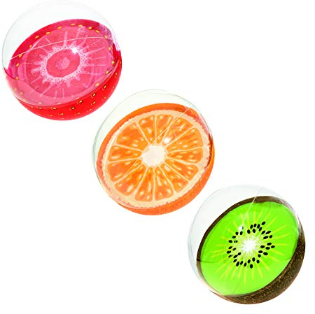 Bestway 2019 Wasserball Sommerfrucht, sortiert 46 cm, mehrfarbig