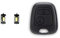 1neiSmartech Carcasa de Carcasa de 2 Botones, Mando a Distancia Compatible con Toyota Aygo – Citroen C1 C2 C3 C4 – Peugeot 107 207 307 + Dos Micro Botones no transponder no electrónica
