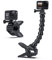 Sametop Klemme Halterung Schwanenhals Klemmhalterung Zubehör Jaws Flex Clamp Kompatibel mit GoPro Hero 13 12 11 10 9 8 7 6 5 Session Max DJI Osmo Action Kameras