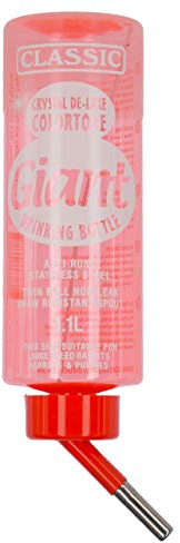 Kerbl Maxi-Pet 81792 Classic Trinkflasche bunt, 1100 ml, lila/grün/rot