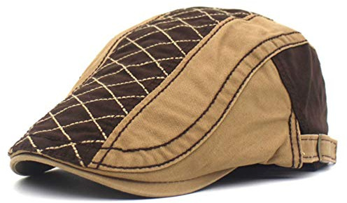 Adantico Herren Baumwolle Schirmmützen Flat Cap