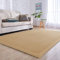 Loartee Samtmatte Teppich Matte,Kinderteppich Krabbeldecke Groß,3cm Dick Krabbelteppich,Gymnastik Teppich,für Baby,Kinderzimmer,Schlafzimmern(Khaki,180x200cm)