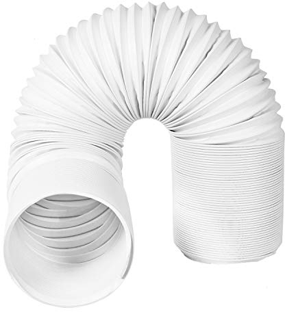 YoleShy Portable Air Conditioner Exhaust Hose 5.9 Inch Diameter AC Hose with Anti-Clockwise Thread 80 Inch Length Compatible with Delonghi and More