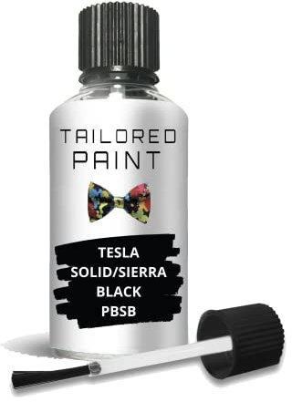 Touch Up Paint Bottle Stone Chip Scratch Repair For Tesla Model X Solid Black/Eclipse Black PBSB (Touch Up)