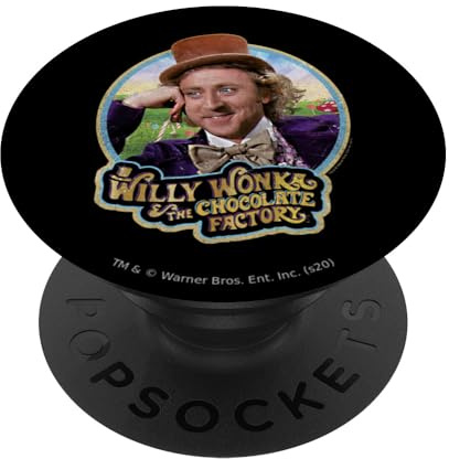 Willy Wonka and the Chocolate Factory Scrumdiddlyumptious PopSockets PopGrip Interchangeable
