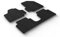 Gledring Satz Gummimatten kompatibel mit Hyundai Ioniq 5 (NE) 2020-2024 (T Profil 4-teilig + Montage-clips)