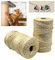 Kelmas - Cuerda Sisal Natural - 210MTS - 350GR - Grosor 3MM - 3 UDS - Cuerda para Rascador de Gatos, Manualidades, Decoración, Empaquetar Regalos, Bricolaje.