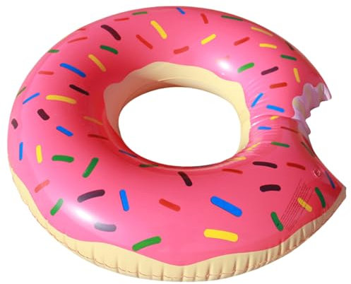 Schwimmringe 20,Schwimming Ring,Luftmatratze Schwimmreifen Aufblasbar,Schwimmring Röhre Für Sommerpool Party,Poolspielzeug für Jungen & Mädchen 2-4 Jahre (Donut)