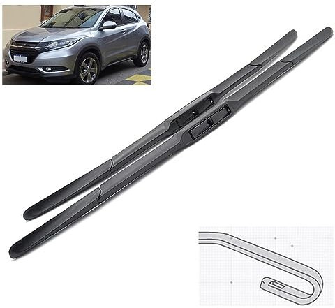 Scheibenwischer vorne, für Honda HR-V HRV MK2 2015–2020, Fenster-Auto-Regenbürsten 26;+18;