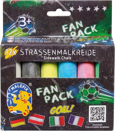 PUSTEFIX - 45020006 - MALEFIX Street Crayon Confezione Ventaglio 12pz.