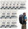 Toseky 12 Poo Urine Powder - Individual Packed Outdoor Coagulant | Multifunctional Portable Camping Toilet Absorbent Powder, Outdoor Deodorization Liquid Waste Gelling Tool for Hiking Climbing Tr
