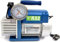 3S SuperSamaStore Bomba de vacío profesional con medidor de vacío y electroválvula, kit completo de 2 etapas para refrigerantes R32 y R1234YF, potente y silenciosa, equipo para técnicos HVAC