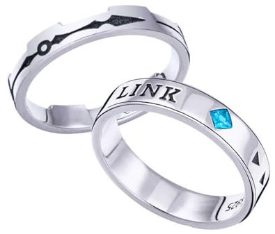 Anime Link Lucas Click Ring Lu Guang Cheng Xiaoshi Ring Cosplay Männer Frauen Modeschmuck