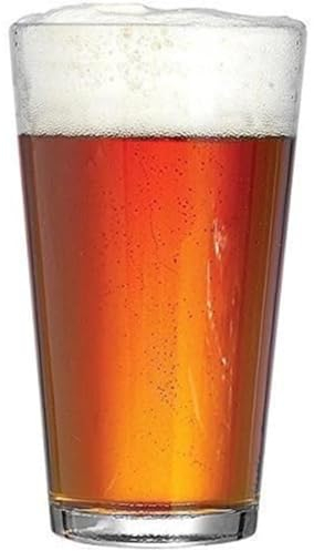 Arcoroc Pint Glasses 20oz / 568ml - Set of 4 | Beer Glasses, Hiball Tumblers, Soft Drink Glasses - Tempered Glassware