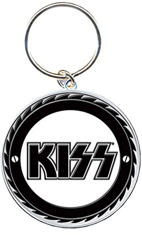 Rock Off - Kiss Emaille Schlüsselanhänger Alive Worldwide