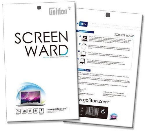 'Goliton® Universal 17.3 Inch Anti-Glare Laptop/Notebook Screen Protector Film Displayschutzfolie Anti for Dell Lenovo ASUS HP Acer Toshiba (382,5 x 215,0 mm)