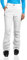 Maier Sports Vroni Slim, Enganliegende Damen Skihose, Wasserdichte Schneehose, Stretchmaterial und verstellbarer Bund, PFC-frei, mTHERM Wattierung & mTEX Wetterschutz, Weiß, Gr. 18 (W27/28/L29)