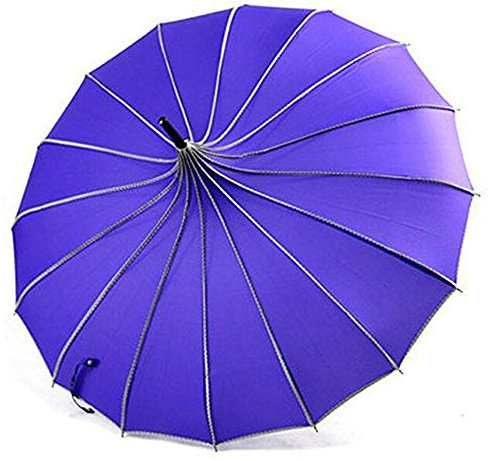 VIVI SKY Regenschirm, Pagoda Peak, altmodischer Ingenuity, Violett