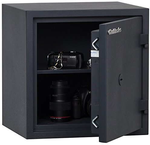 Chubbsafes PCSHOSAF0035 x M11 Home Safe 35 K Premium Quality Safety Flame/Key Lock 37 litres Dark Grey RAL 7016