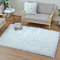HLZDH Faux Lammfell Schaffell Teppich Kunstfell Dekofell in Super weich Lammfellimitat Teppich Longhair Fell Optik Nachahmung Wolle Bettvorleger Sofa Matte. (Weiß, 180 X 80 cm)