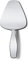 Alessi Itsumo ANF06/15 - Design Tortenheber aus Edelstahl 18/10