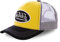 Von Dutch Schirmmütze für Herren, gelb, Mützenschirm schwarz, Trucker-Mütze, Baseballmütze, modisch Gr. Einheitsgröße, Schwarz