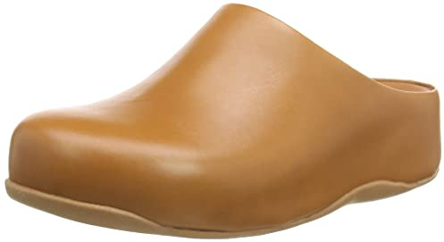 Fitflop Damen Shuv Lederschuh, Hellbraun, 38 EU