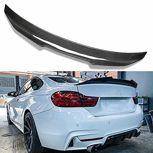 Auto Hintere Kofferraum Heckspoiler Heckflügel Spoiler, für BMW 4er F32 F33 F36 420 428 430 435 2014-2018, ABS Glossy Black Carbon Look