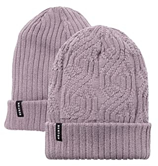 Burton Damen Recycled Reversible Beanie-Mütze, Elderberry, 1SZ