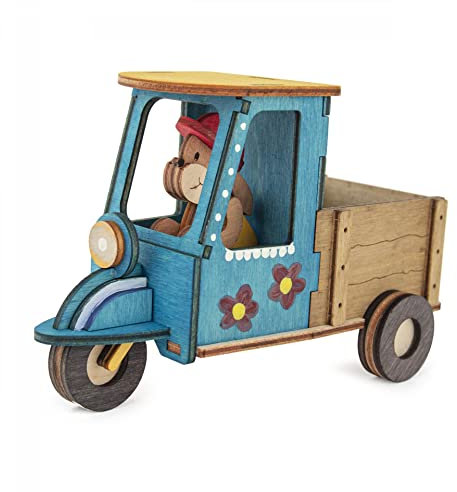 Rudolphs Schatzkiste Bastelsatz Osterexpress BxHxT 25x16x1cm NEU Osterdeko