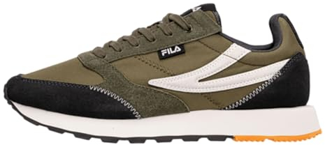 FILA Herren Run Formation Sneaker, Olive Night-Dark Shadow, 44 EU