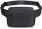 YUNGHE Hüfttasche für Damen und Herren, Bauchtasche für Reisen, Sport, Laufen. Schwarz länglich