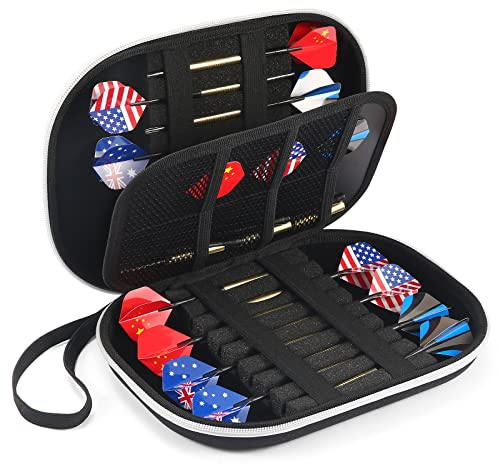 ATDAWN Darts Tasche,Darttasche,Dart Tasche,Dart Tasche Box,Die Perfekte Dartaufbewahrungslösung