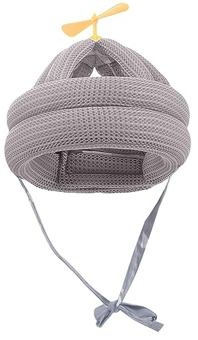 Ekakashop Baby Helm Baby Kopfschutz Schutzhelm,360°Anti-Kollision Kopfschutzhut Atmungsaktives Verstellbarer Kopfschutzmütze für Kleinkind Lerne Laufen