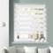 Grandekor Doppelrollo Klemmfix ohne Bohren Weiß 55x200cm(Stoffbreite 51cm) Fenster Rollos für innen Klemmrollos Duo Rollos für Fenster ohne Bohren mit Bohren Privatschutz UV-Schutz Zebrarollo