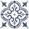 d-c-fix 6 vinilos azulejos adhesivos de pared Jamila azul 15x15 cm - paneles decorativos lavables pegatinas baldosas decoración revestimiento PVC - para baño, cocina