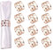 Doafoce Serviettenringe Set 12 Stück Metall Serviettenring Vintage AushöHlen Serviettenring Serviettenringe Roségold Universal Serviettenringe Set für Hochzeit Geburtstag Abendessen Esstisch