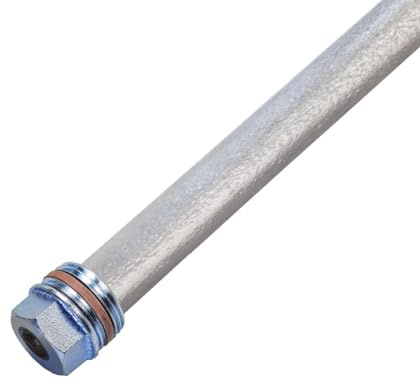 Magnesium Opferanode 22 x 700 mm 3/4 DN20 mit PTFE-Dichtung passend zu Afriso 69817, Ersatzanode für Warmwasserspeicher & Boiler, Schutzanode, Anodenstab