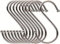 BBly S Hook 15 Pack 7cm Premium Stainless Steel Metal 2.7inch S Hooks Kitchen Pot Pan Hanger M Size S Hooks