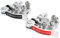 6-24V B Battery Terminal Clamp Positive Negative Connectors Accessory for Boat Trailers Accessory Positive and Negative Connectors Allowing for Easy Se Battery Terminal