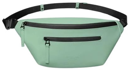 GASTON LUGA Splash Bauchtasche – gedecktes Minzgrün