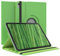 EAZY CASE - Tablet Hülle für iPad 11. Generation A16 (2025) Schutzhülle 11 Zoll Smart Cover Tablet Case Rotationcase zum Aufstellen Klapphülle 360° drehbar mit Standfunktion Tasche Kunstleder Grün